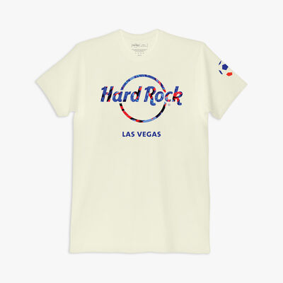 USA Soccer Cup Tee in Off-White Cream